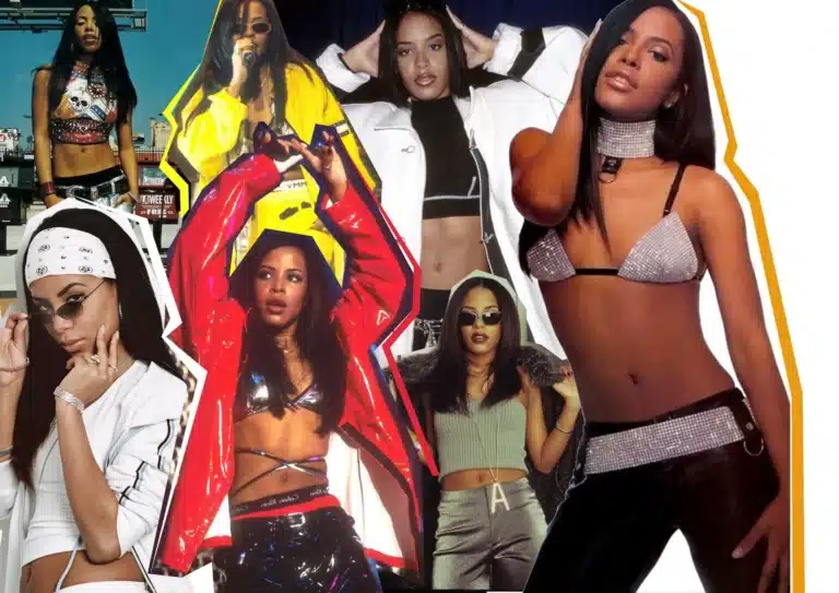 Aaliyah 90's fashion