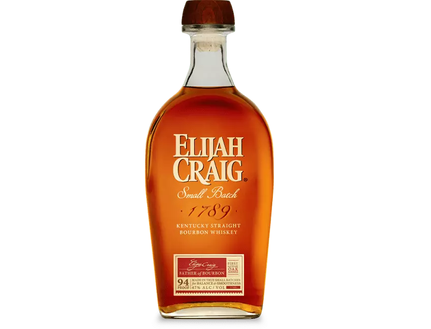 A bottle of premium bourbon within the affordable 50-dollar price range.