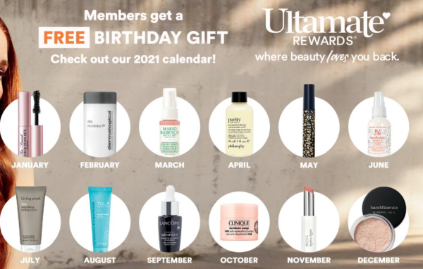 Ulta birthday gifts 2024