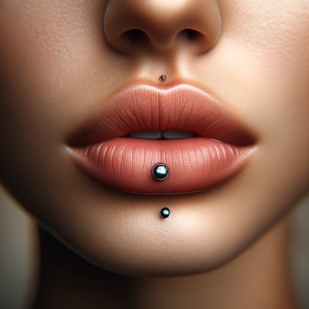 Medusa Piercing : types of lip piercings